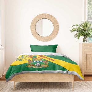 Personalised Proudly Zimbabwe Bedding Set Happy Independence Day