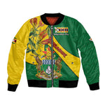 Personalised Proudly Zimbabwe Bomber Jacket Happy Independence Day