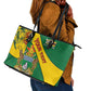 Personalised Proudly Zimbabwe Leather Tote Bag Happy Independence Day