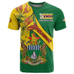 Personalised Proudly Zimbabwe T shirt Happy Independence Day