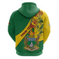 Personalised Proudly Zimbabwe Zip Hoodie Happy Independence Day