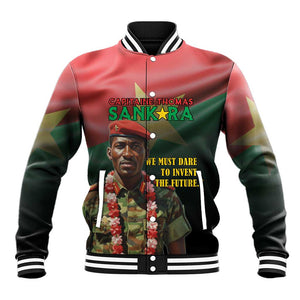 Capitaine Thomas Sankara Baseball Jacket We Must Dare To Invent The Future