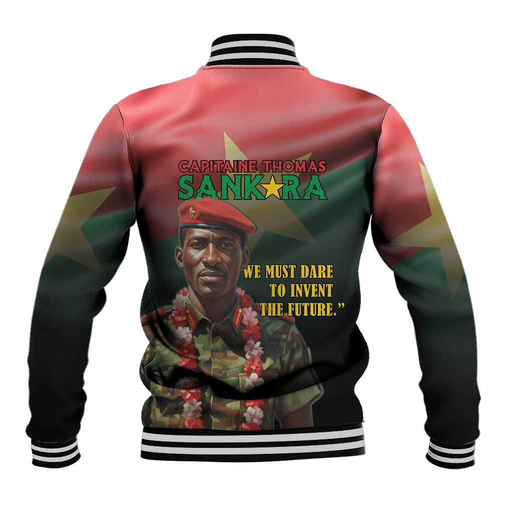 Capitaine Thomas Sankara Baseball Jacket We Must Dare To Invent The Future