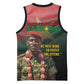 Capitaine Thomas Sankara Basketball Jersey We Must Dare To Invent The Future