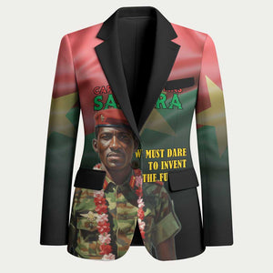 Capitaine Thomas Sankara Blazer We Must Dare To Invent The Future