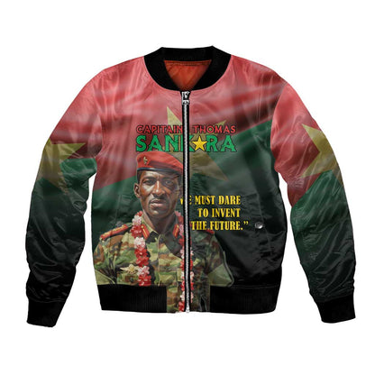Capitaine Thomas Sankara Bomber Jacket We Must Dare To Invent The Future