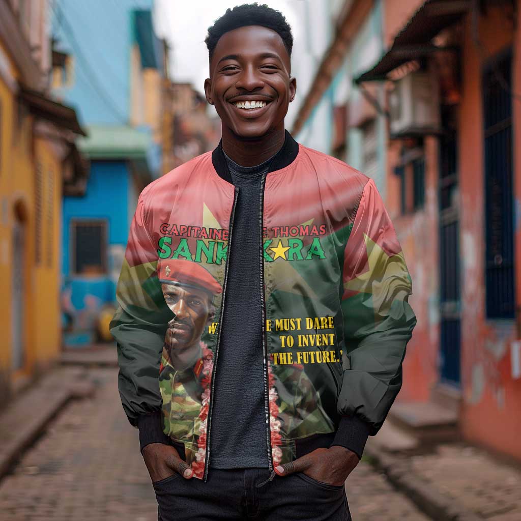 Capitaine Thomas Sankara Bomber Jacket We Must Dare To Invent The Future