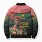 Capitaine Thomas Sankara Bomber Puffer Jacket We Must Dare To Invent The Future