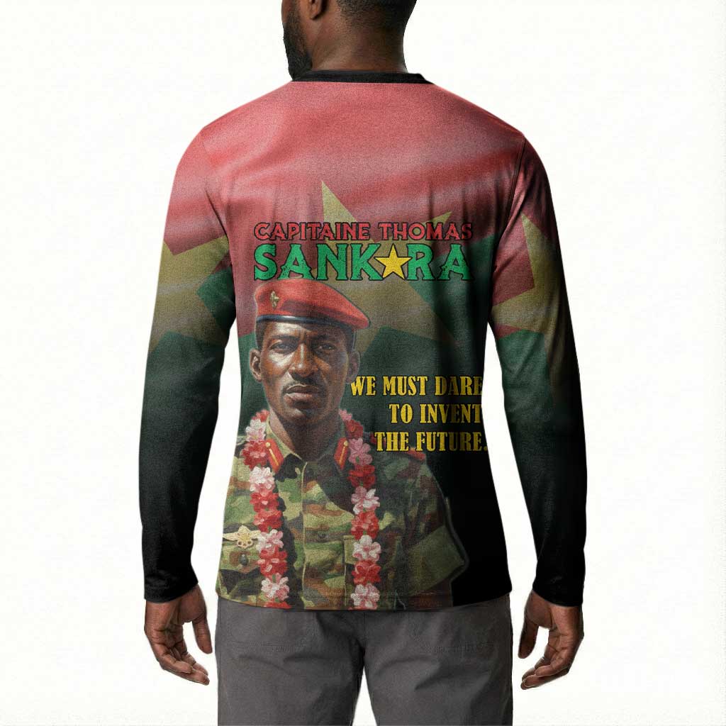 Capitaine Thomas Sankara Button Sweatshirt We Must Dare To Invent The Future