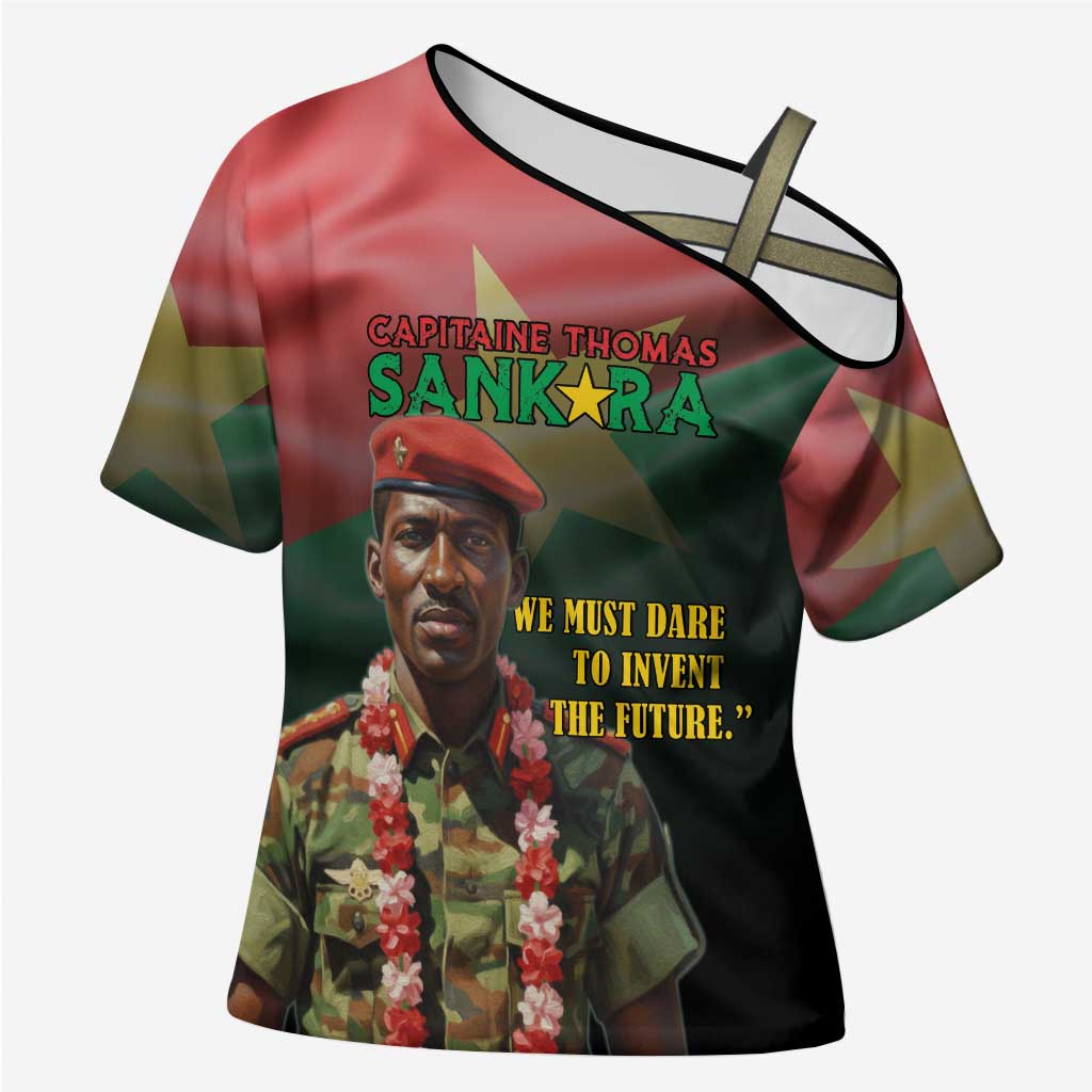 Capitaine Thomas Sankara Cross Shoulder Shirt We Must Dare To Invent The Future