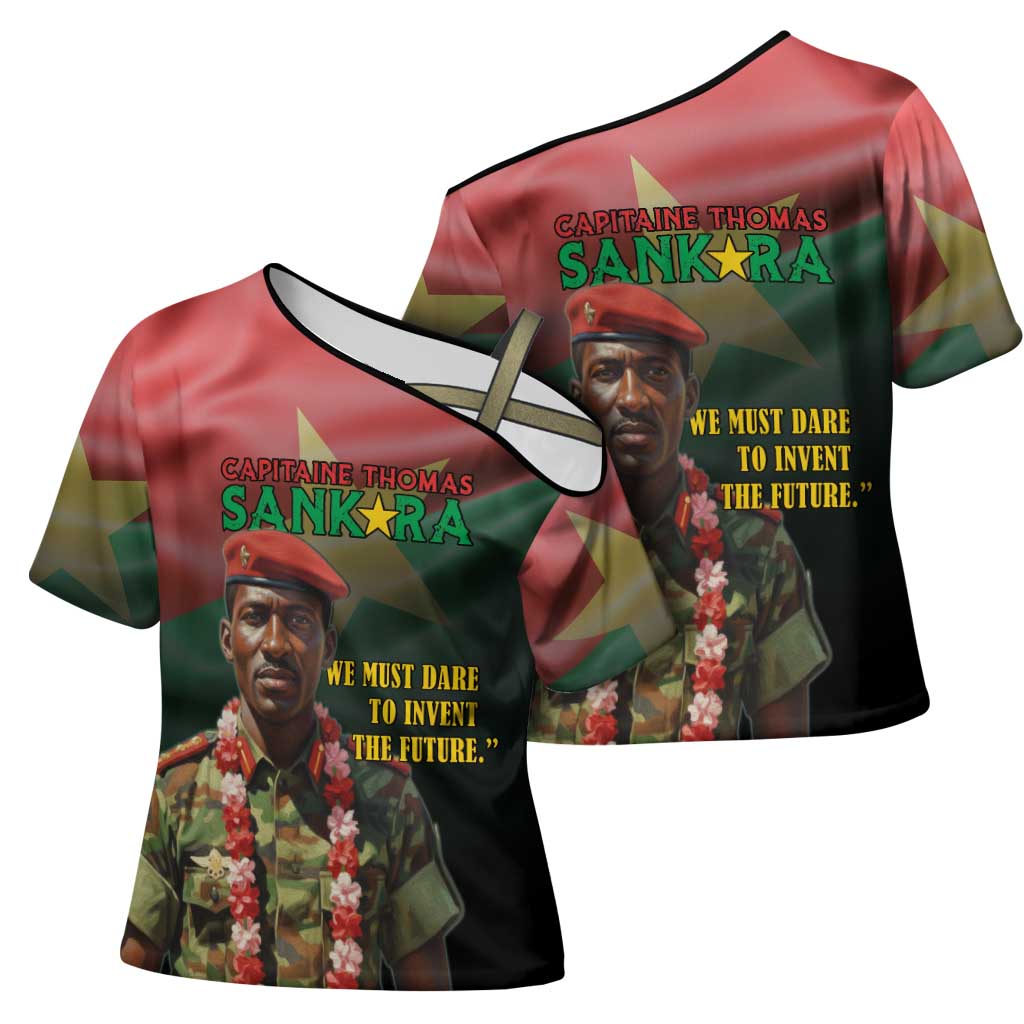 Capitaine Thomas Sankara Cross Shoulder Shirt We Must Dare To Invent The Future