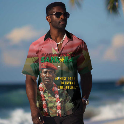 Capitaine Thomas Sankara Hawaiian Shirt We Must Dare To Invent The Future