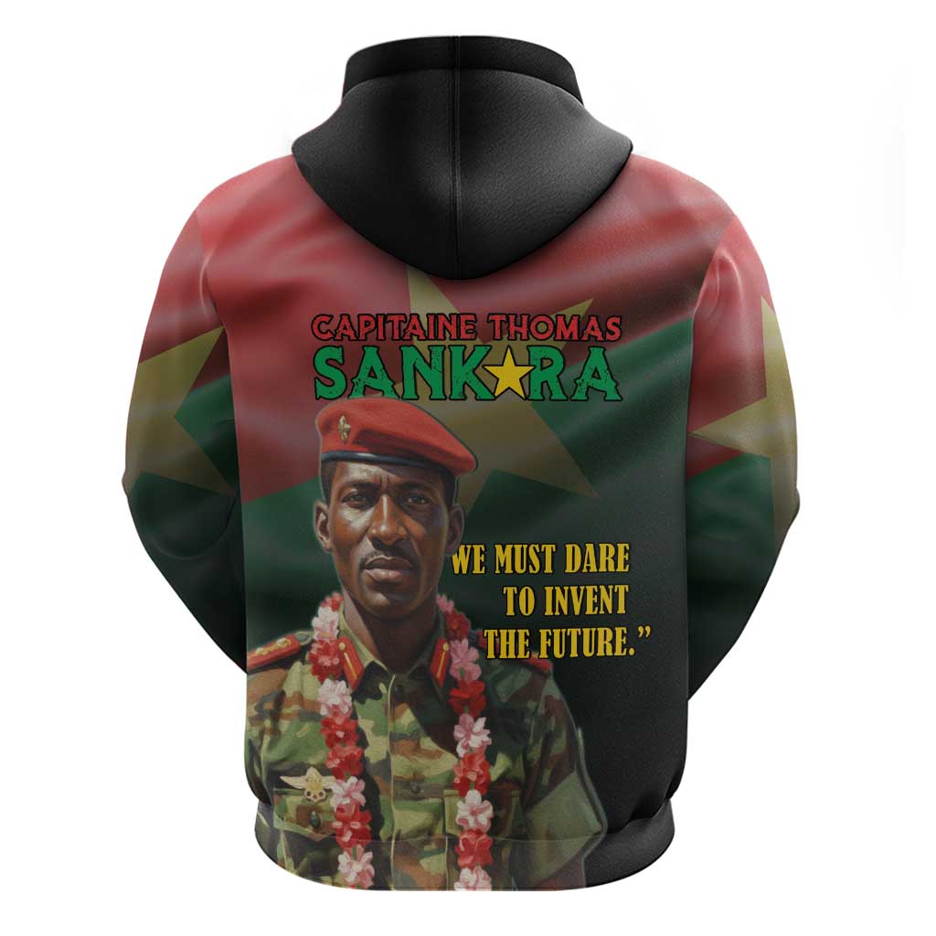 Capitaine Thomas Sankara Hoodie We Must Dare To Invent The Future