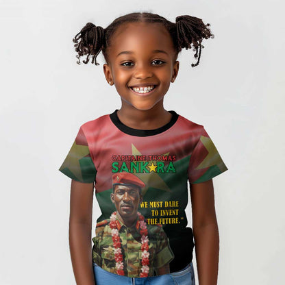 Capitaine Thomas Sankara Kid T shirt We Must Dare To Invent The Future