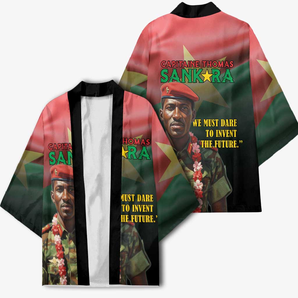 Capitaine Thomas Sankara Kimono We Must Dare To Invent The Future