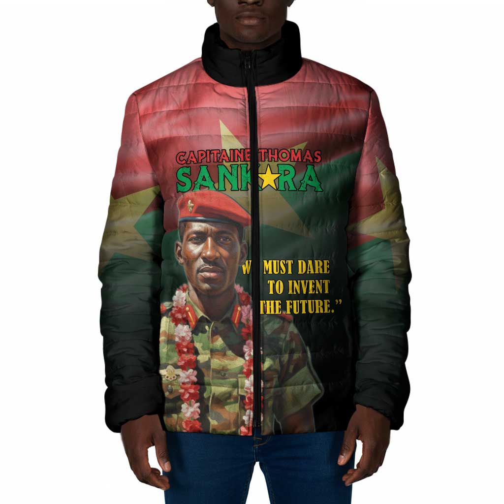 Capitaine Thomas Sankara Padded Jacket We Must Dare To Invent The Future