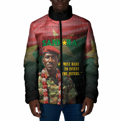 Capitaine Thomas Sankara Padded Jacket We Must Dare To Invent The Future