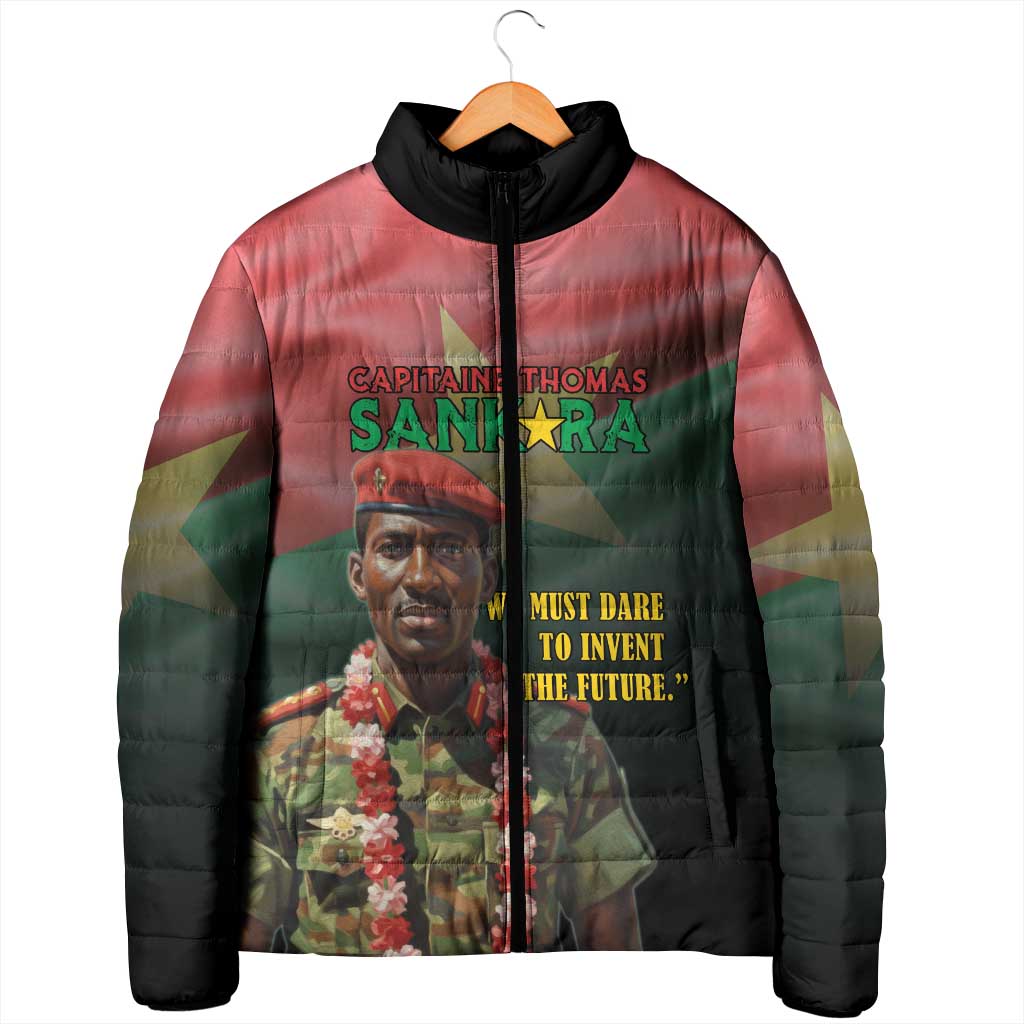 Capitaine Thomas Sankara Padded Jacket We Must Dare To Invent The Future