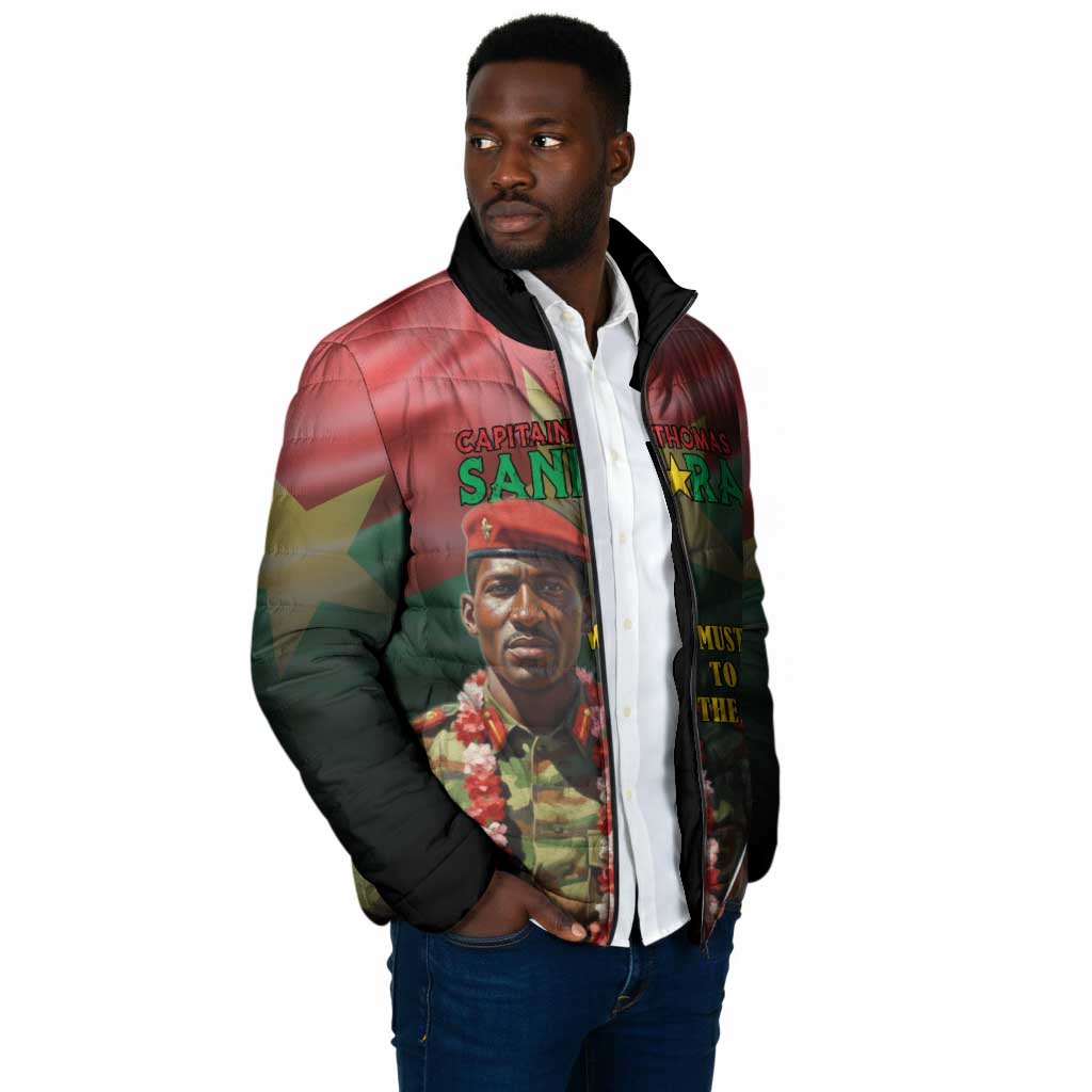 Capitaine Thomas Sankara Padded Jacket We Must Dare To Invent The Future