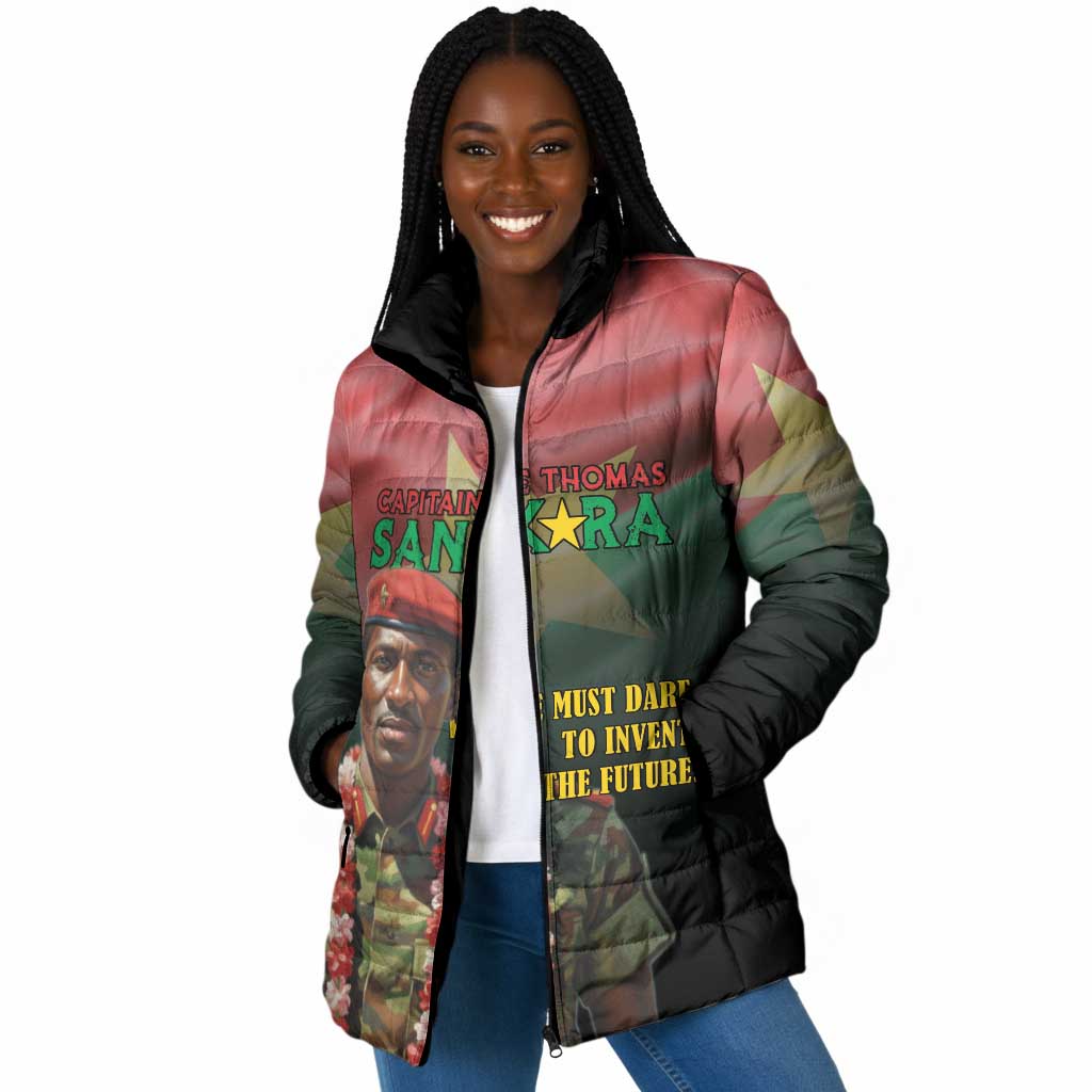 Capitaine Thomas Sankara Padded Jacket We Must Dare To Invent The Future