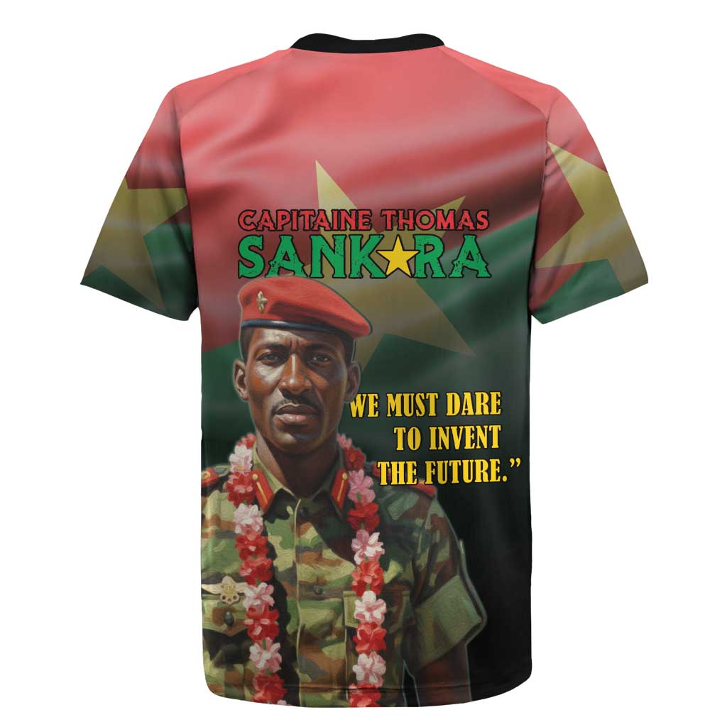 Capitaine Thomas Sankara Rugby Jersey We Must Dare To Invent The Future