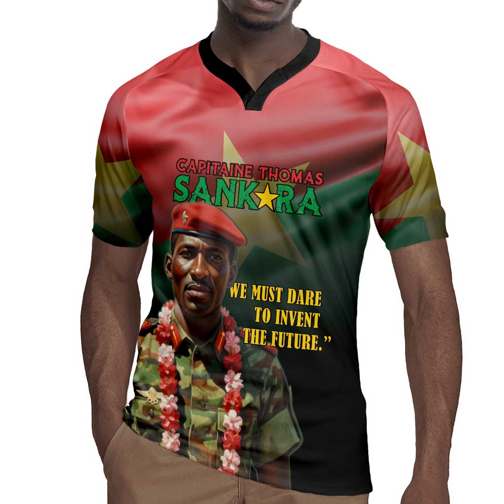 Capitaine Thomas Sankara Rugby Jersey We Must Dare To Invent The Future