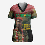 Capitaine Thomas Sankara Scrub Top We Must Dare To Invent The Future