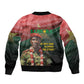 Capitaine Thomas Sankara Sleeve Zip Bomber Jacket We Must Dare To Invent The Future
