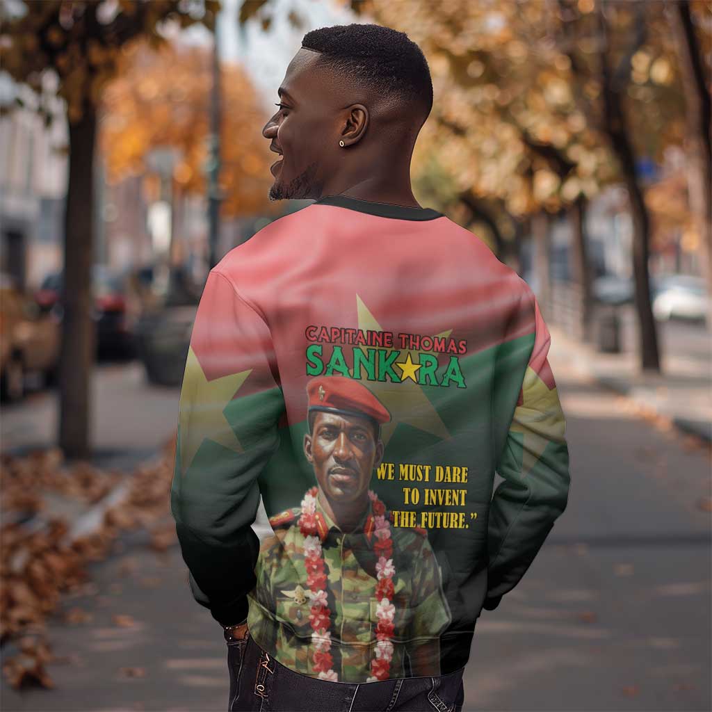 Capitaine Thomas Sankara Sweatshirt We Must Dare To Invent The Future