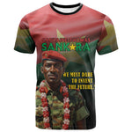 Capitaine Thomas Sankara T shirt We Must Dare To Invent The Future