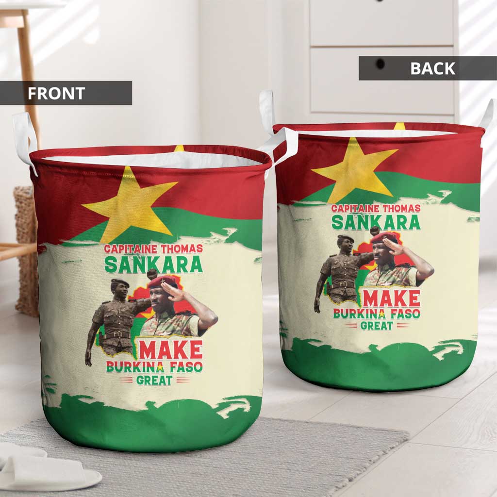 Thomas Sankara Laundry Basket Make Burkina Faso Great
