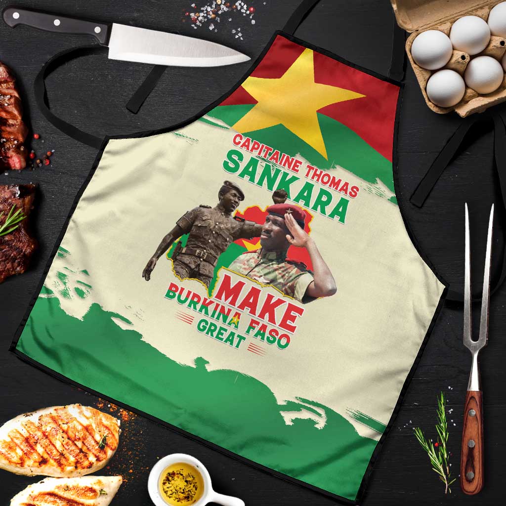 Thomas Sankara Apron Make Burkina Faso Great