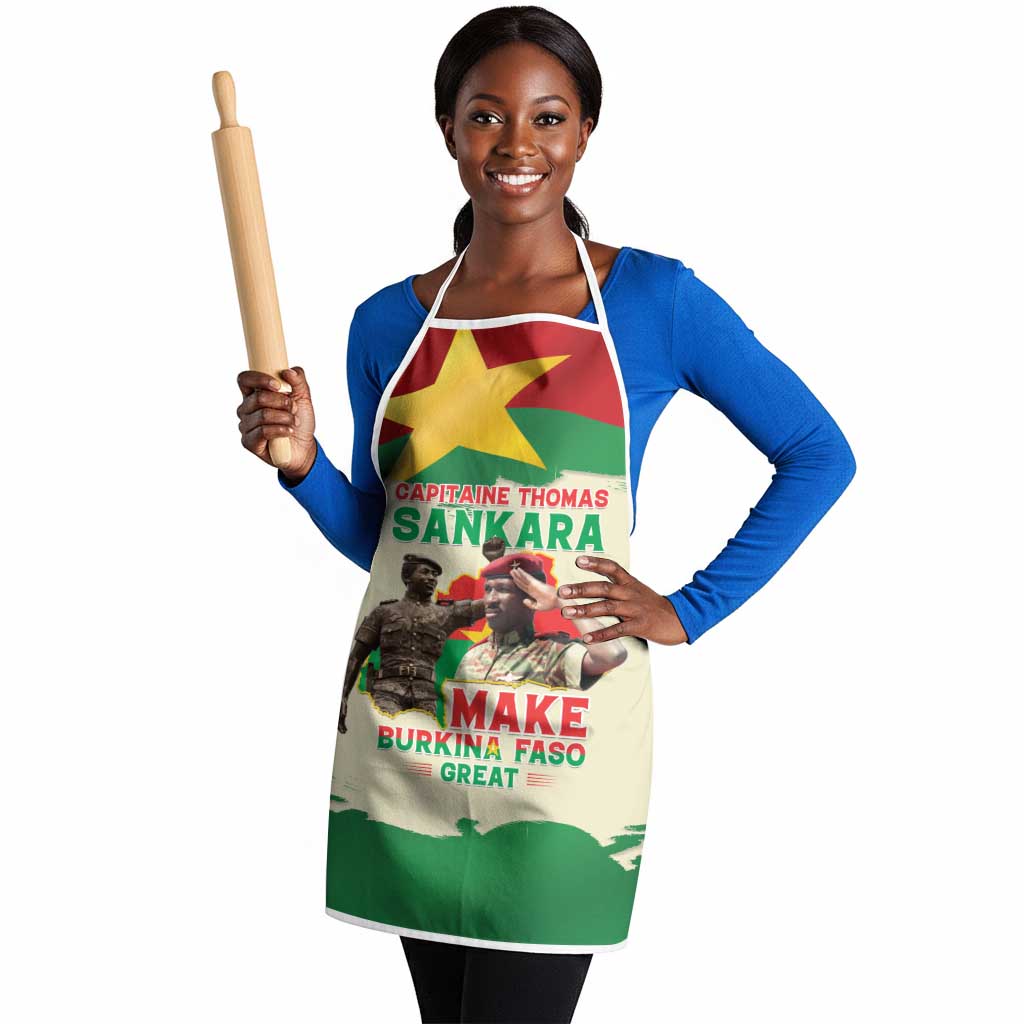 Thomas Sankara Apron Make Burkina Faso Great