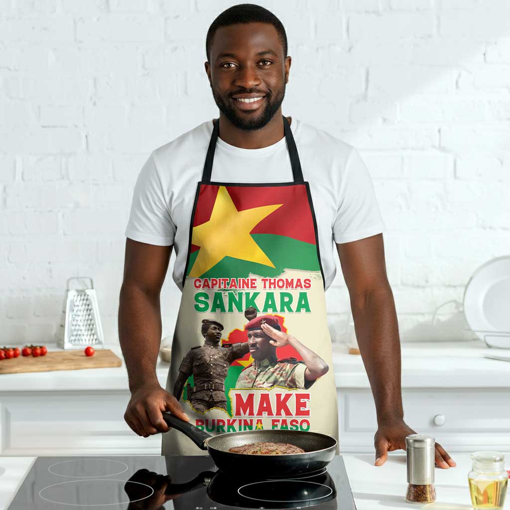 Thomas Sankara Apron Make Burkina Faso Great