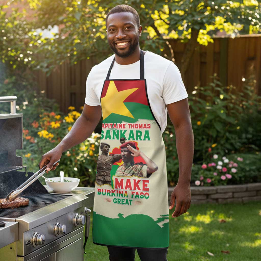 Thomas Sankara Apron Make Burkina Faso Great