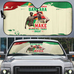 Thomas Sankara Auto Sun Shade Make Burkina Faso Great