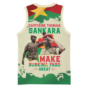 Thomas Sankara Basketball Jersey Make Burkina Faso Great