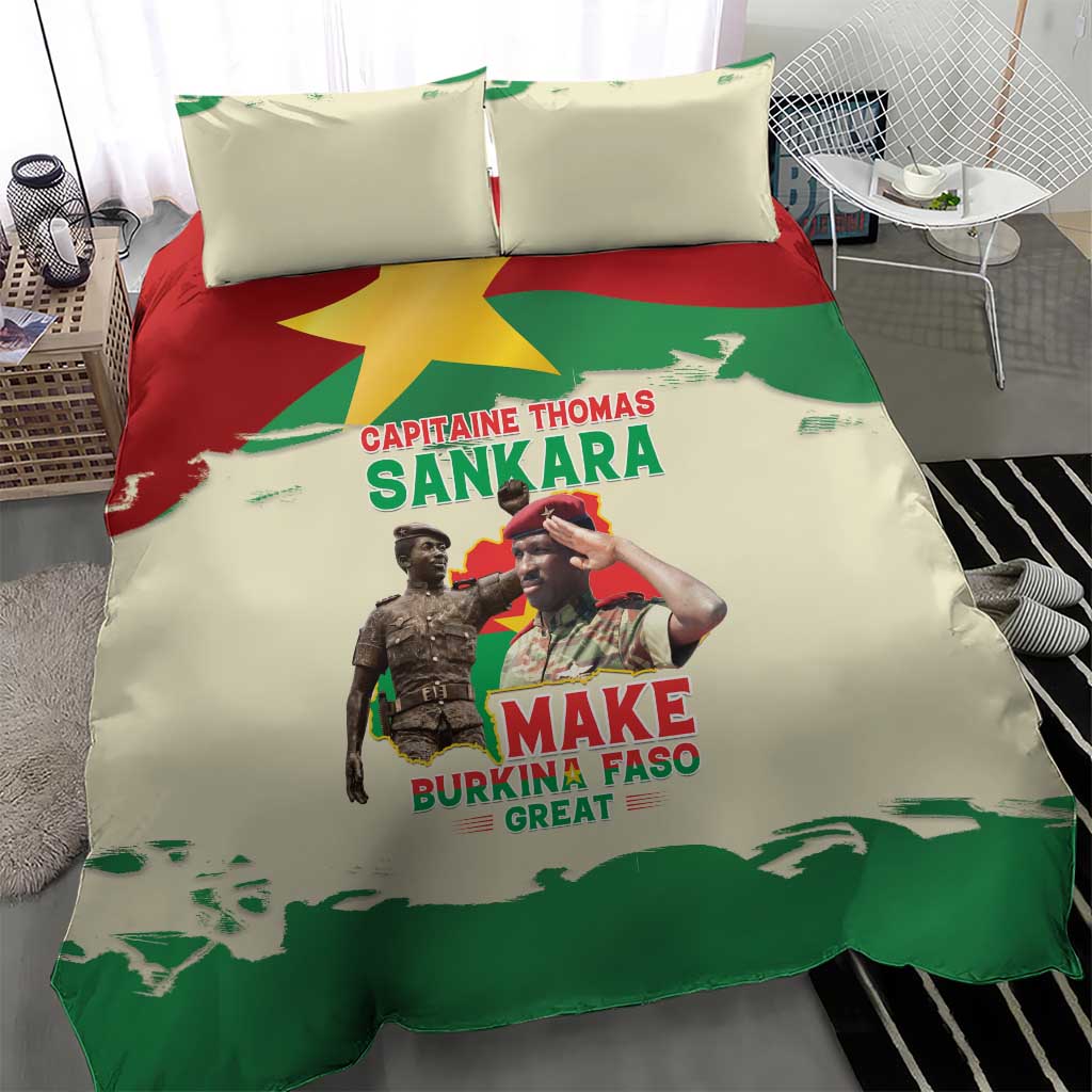 Thomas Sankara Bedding Set Make Burkina Faso Great
