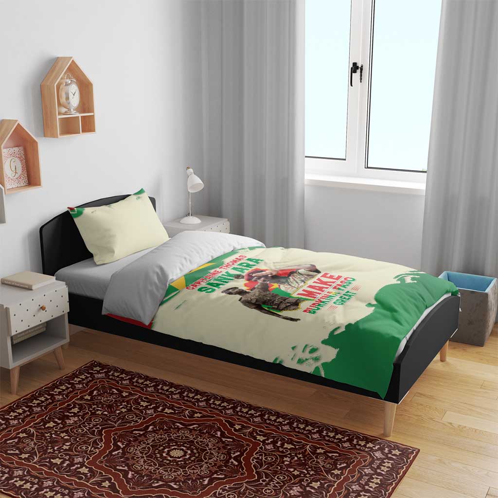 Thomas Sankara Bedding Set Make Burkina Faso Great