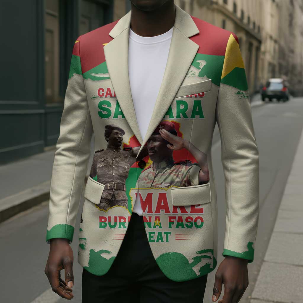 Thomas Sankara Blazer Make Burkina Faso Great