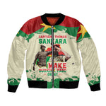 Thomas Sankara Bomber Jacket Make Burkina Faso Great