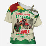 Thomas Sankara Cross Shoulder Shirt Make Burkina Faso Great