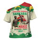 Thomas Sankara Cross Shoulder Shirt Make Burkina Faso Great