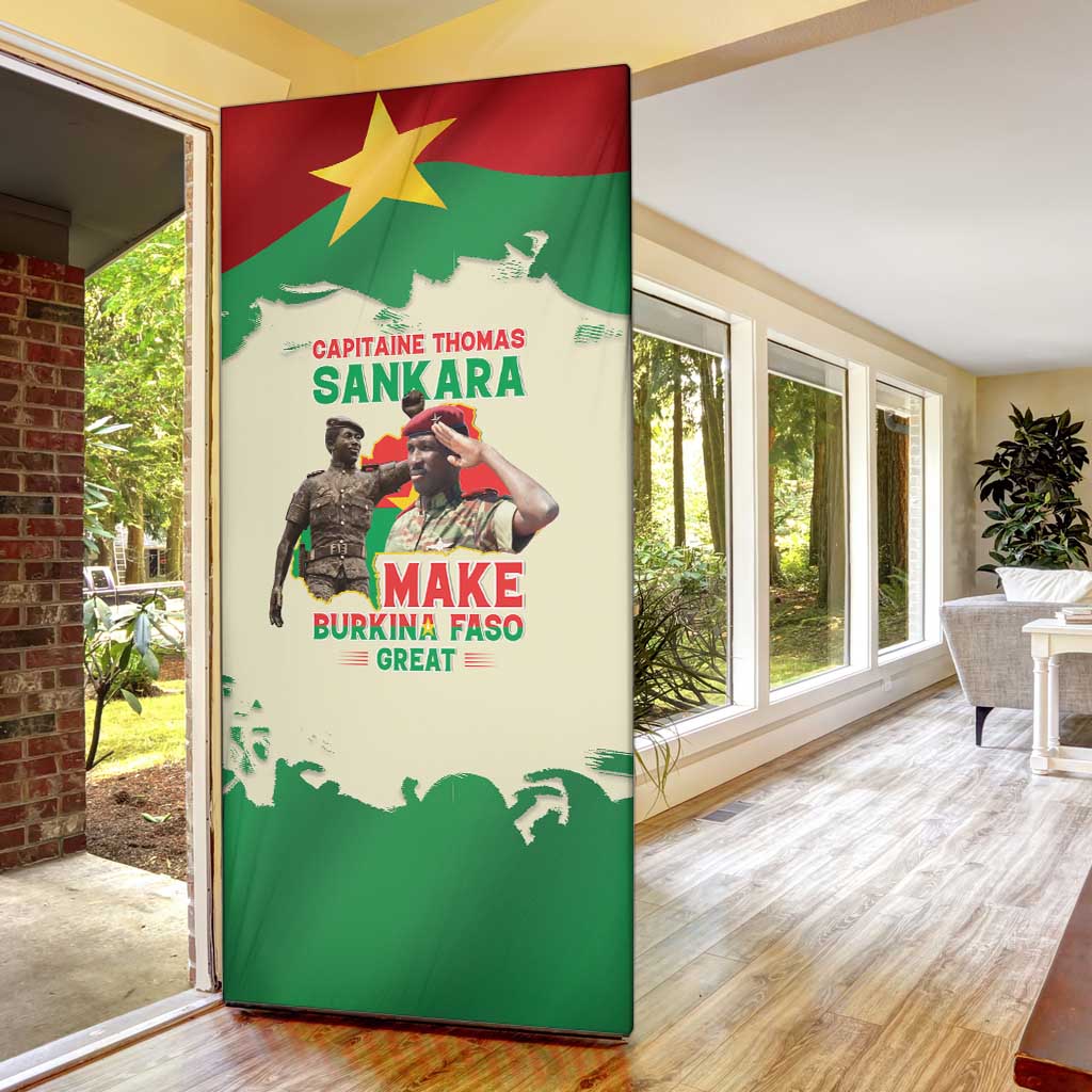 Thomas Sankara Door Cover Make Burkina Faso Great