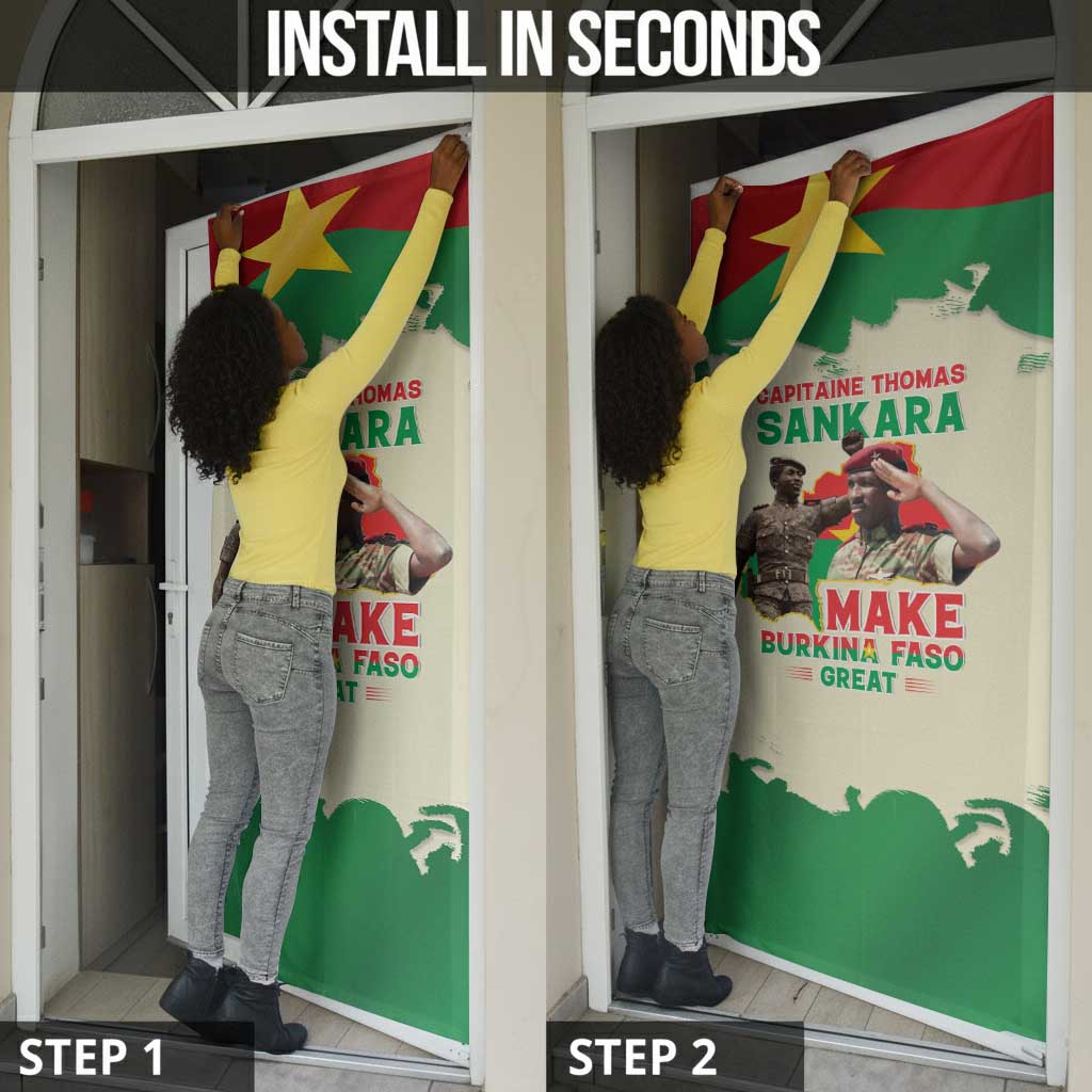 Thomas Sankara Door Cover Make Burkina Faso Great