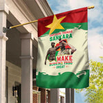 Thomas Sankara Garden Flag Make Burkina Faso Great