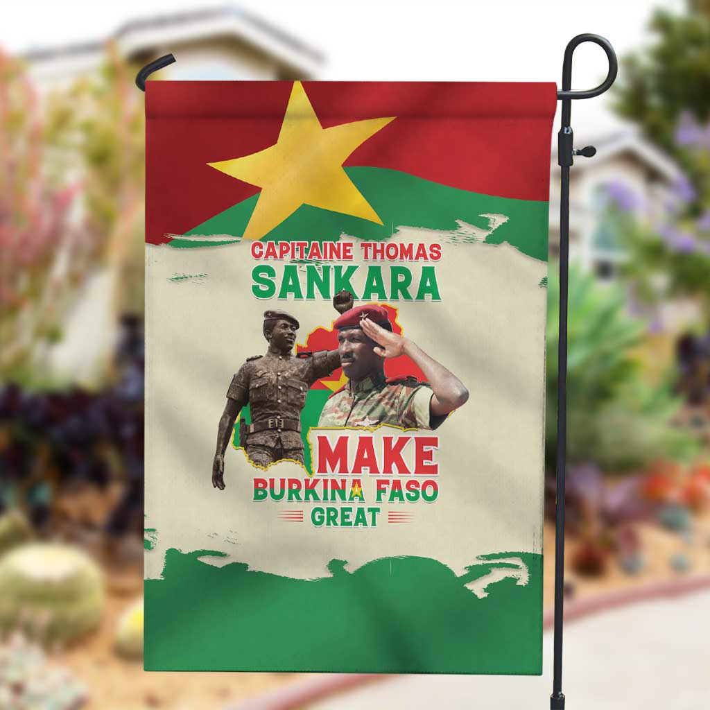 Thomas Sankara Garden Flag Make Burkina Faso Great