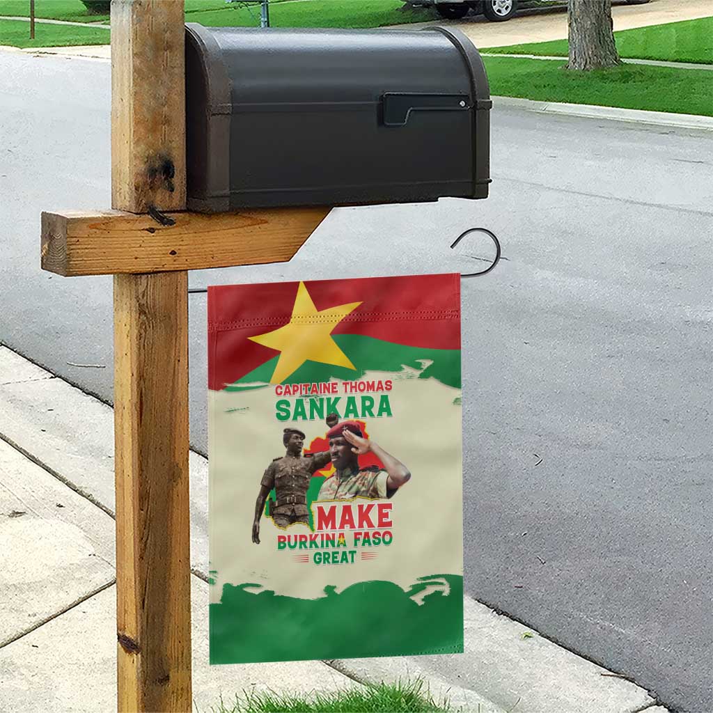 Thomas Sankara Garden Flag Make Burkina Faso Great