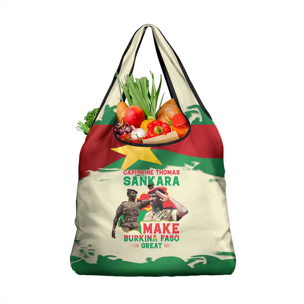 Thomas Sankara Grocery Bag Make Burkina Faso Great