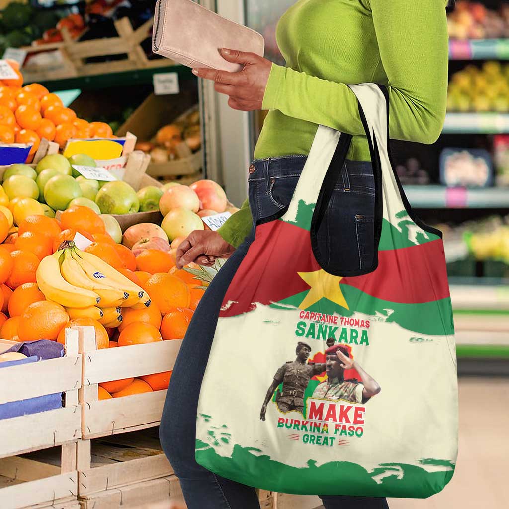 Thomas Sankara Grocery Bag Make Burkina Faso Great